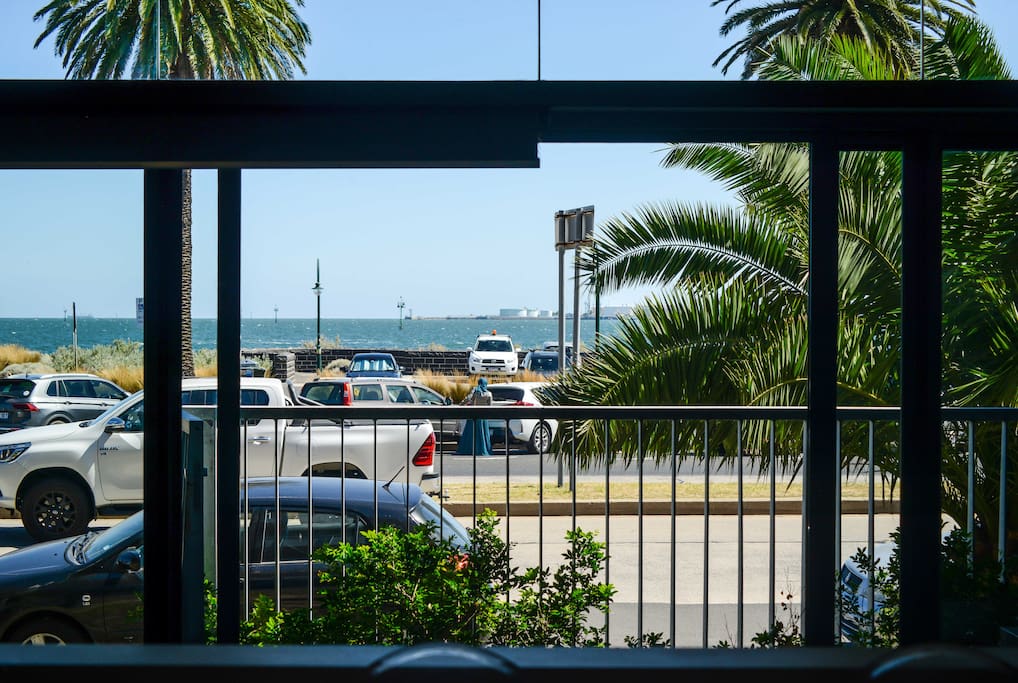 Sit back and enjoy the bay views!