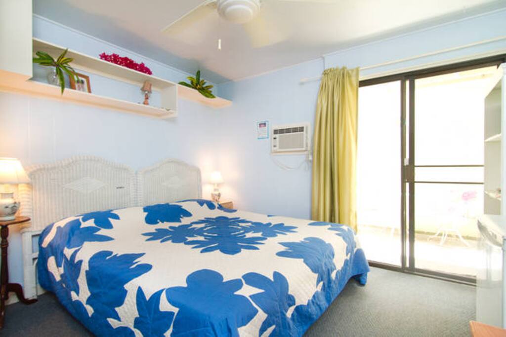 2nd bedroom with King size bed