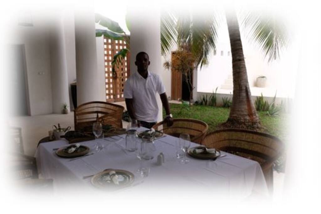 Dinner in the Palm Garden
