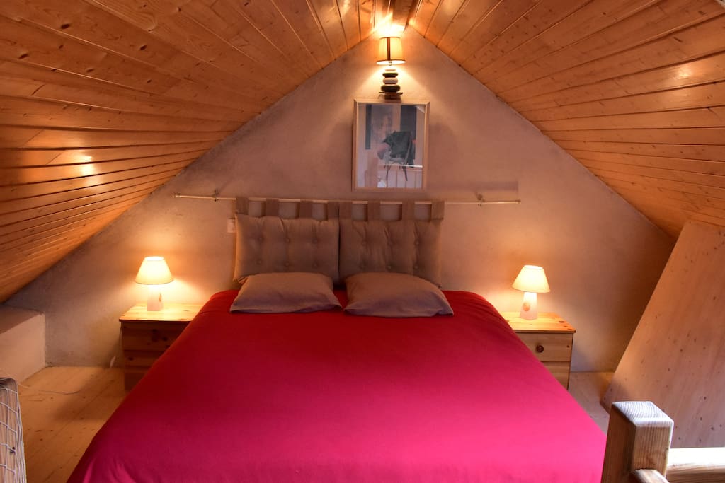 Chambre en mezzanine