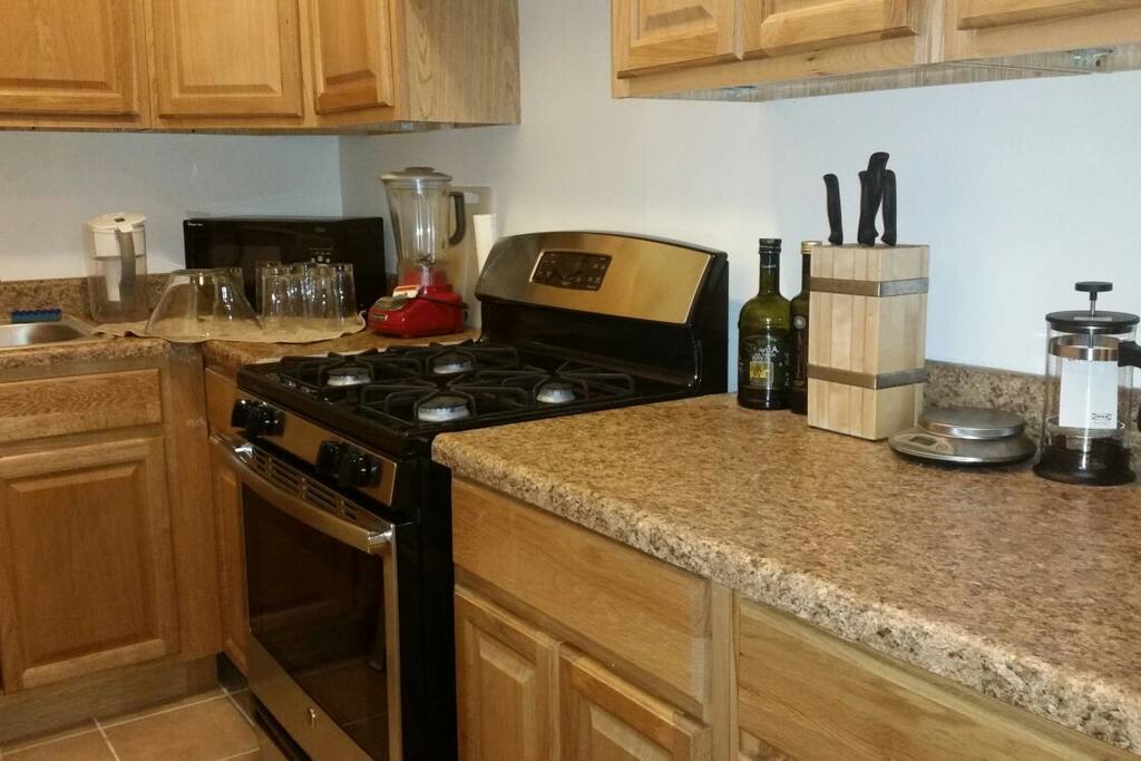 Fully equipped kitchen
