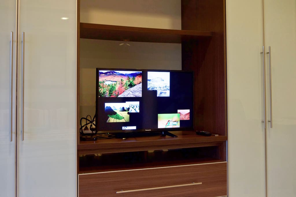 Apple TV and big display for your entertainment