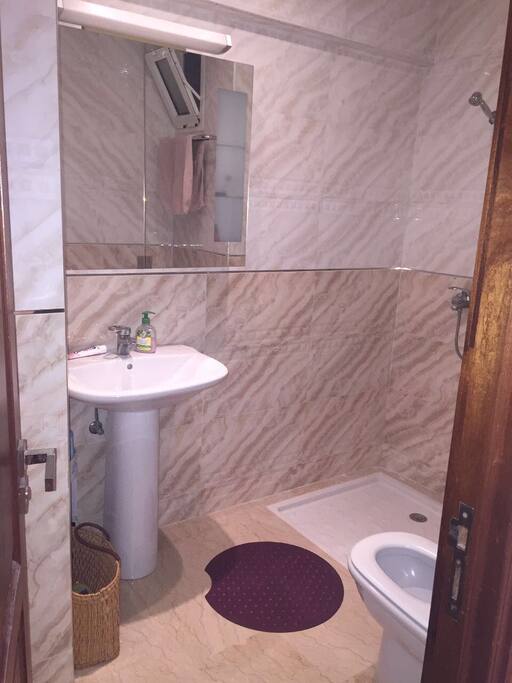 private bathroom