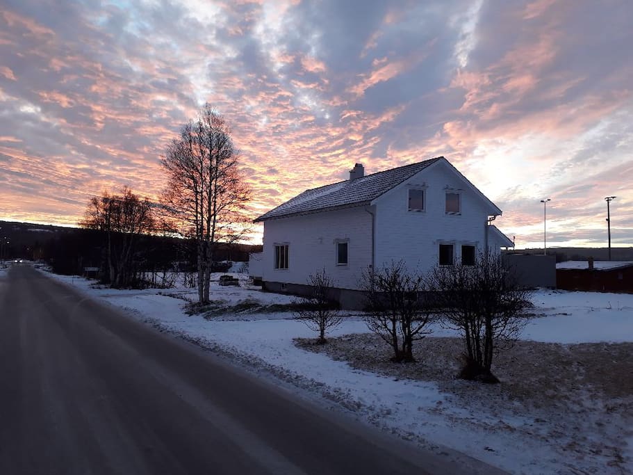 This is our house, where we, the hosts live.