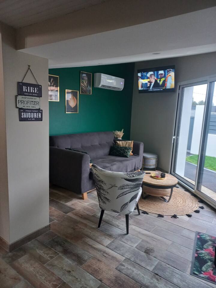 St Jean Monts Plage 800m/spa/clim/wifi Fibre - Saint-Jean-de-Monts