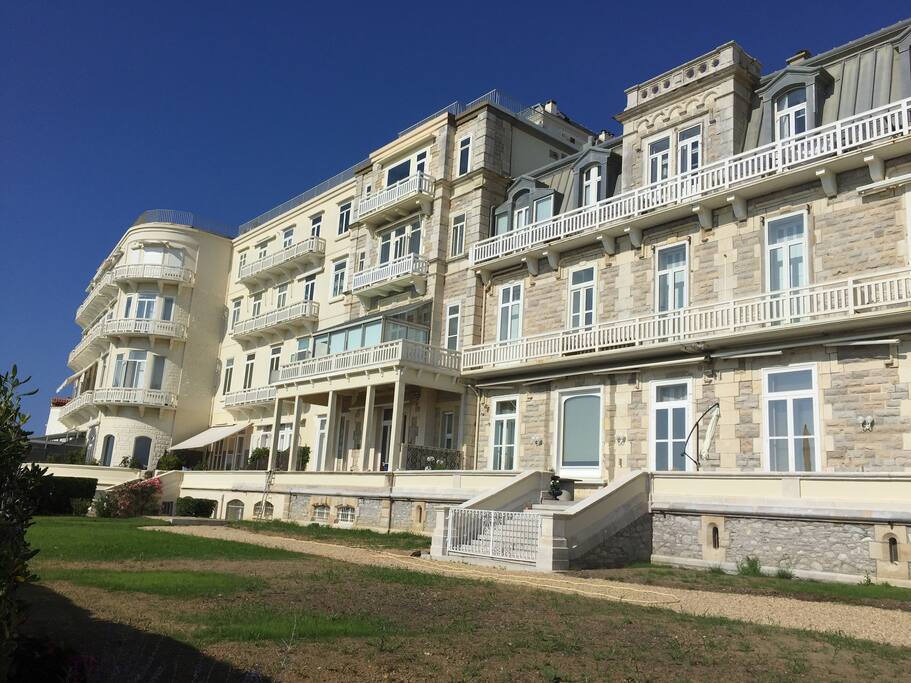 la résidence façade ouest
