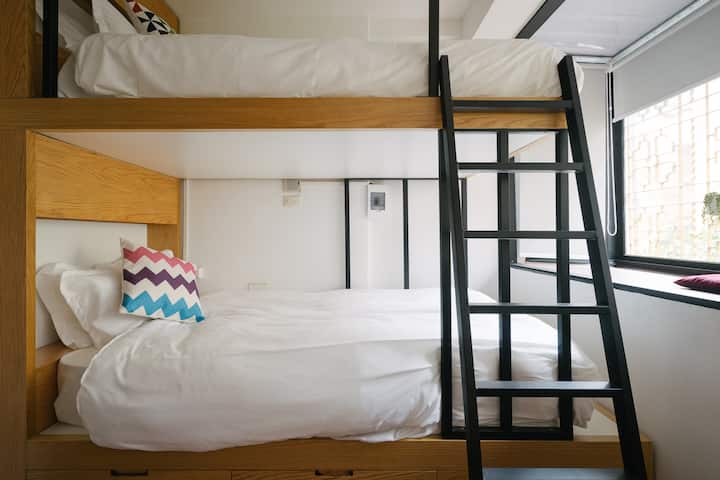 Dormitorio 2 con litera.