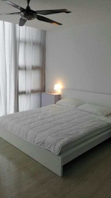 With king size bed