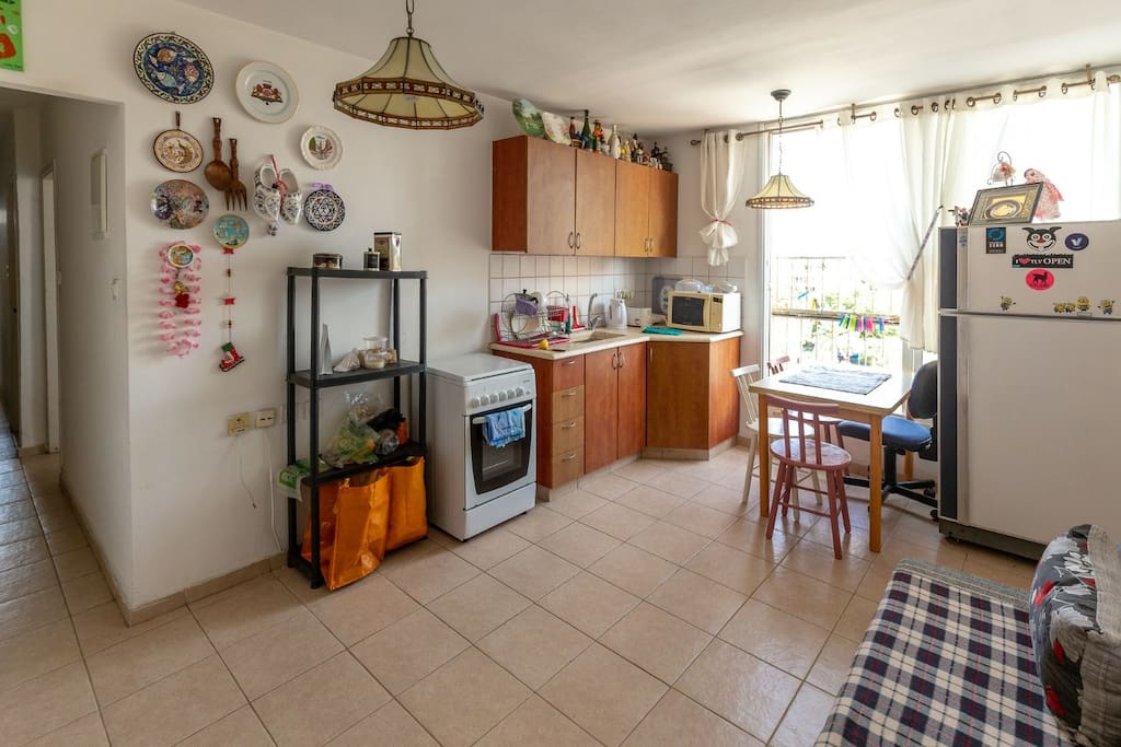 Fully equipped kitchen at your service