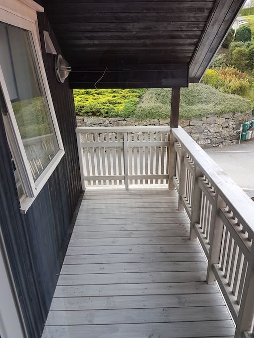 Access to private balcony from your room