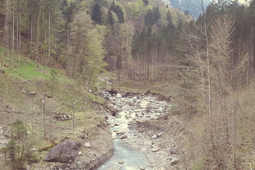 Wandern in der Samina