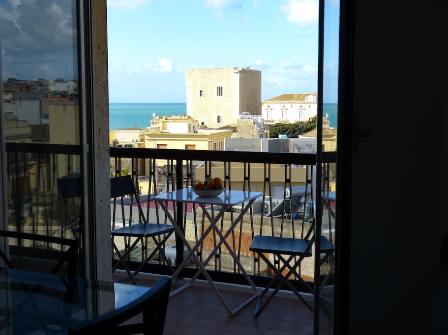 balcone del soggiorno