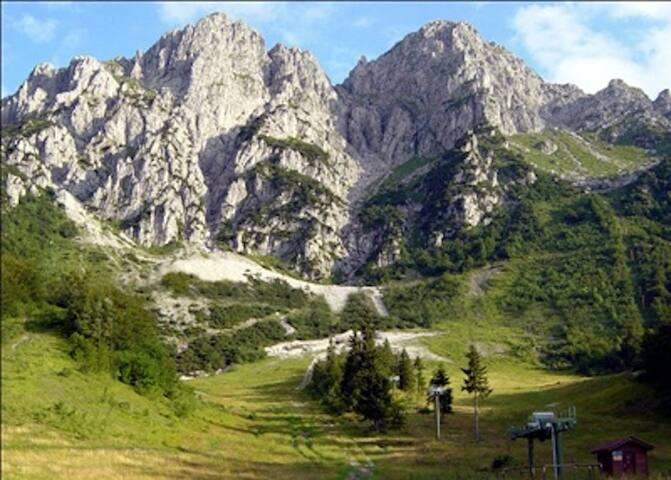 Casa Relax mezzo montagna con barbecue