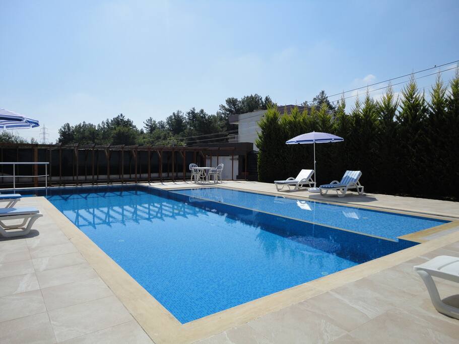 Private Swimmingpool of the villa