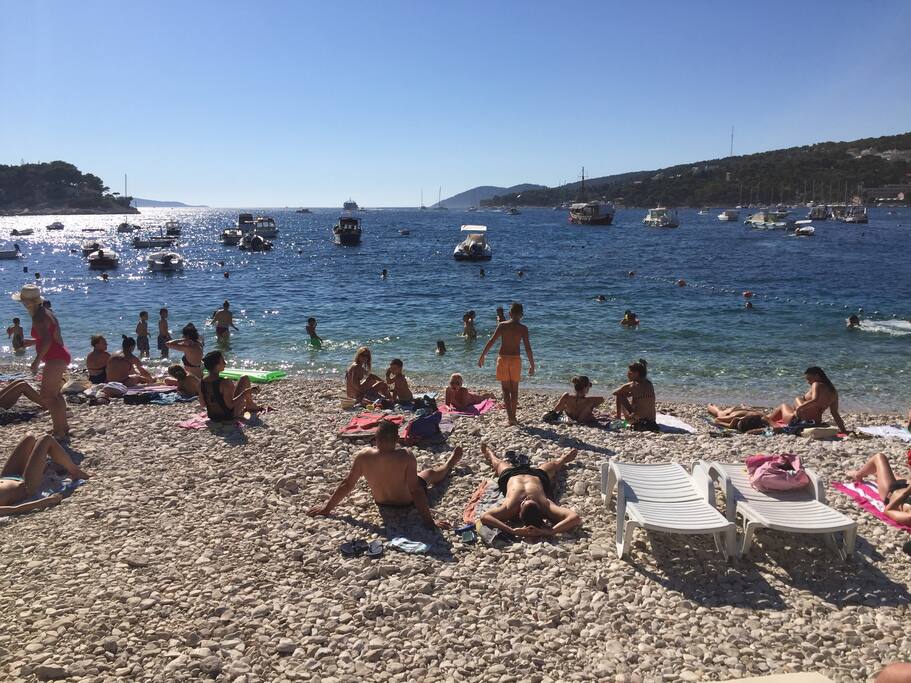 Beach near house