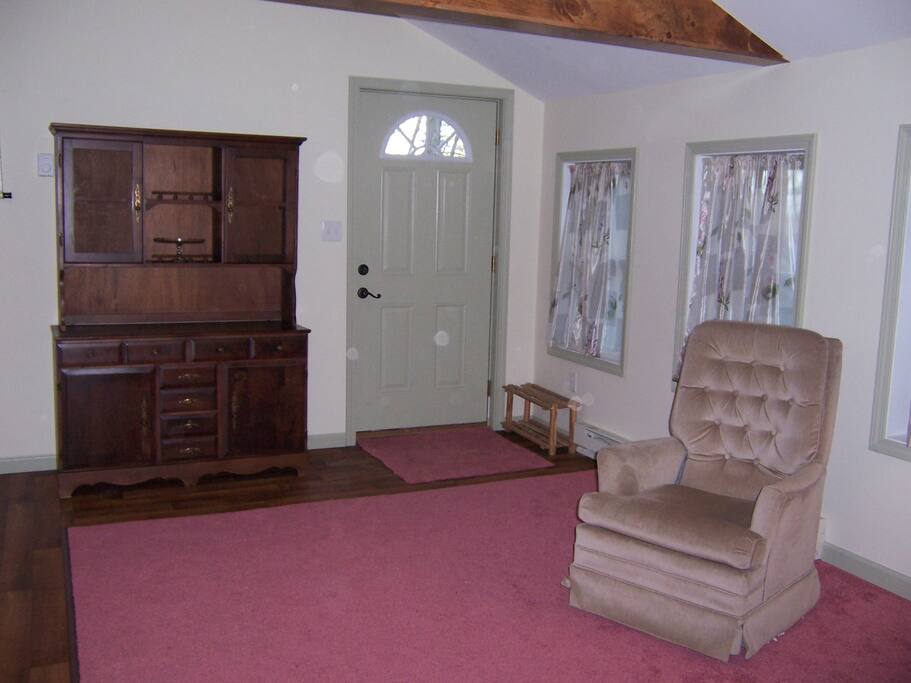 entrance door into apartment.