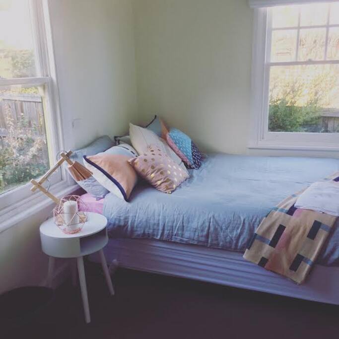 Your bedroom is incredibly comfy.