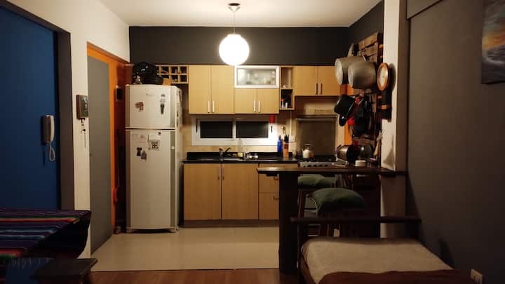 Departamento monoambiente con vista panorámica en Villa Pueyrredón