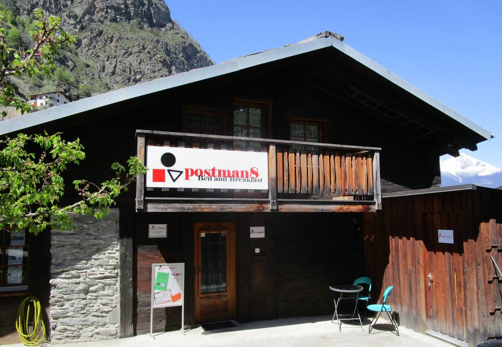 Eingang Bed and Breakfast