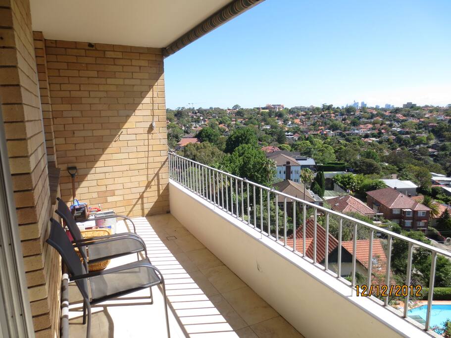 Balcony with BBQ