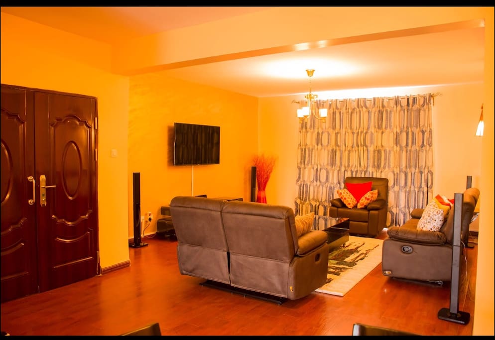 The living room