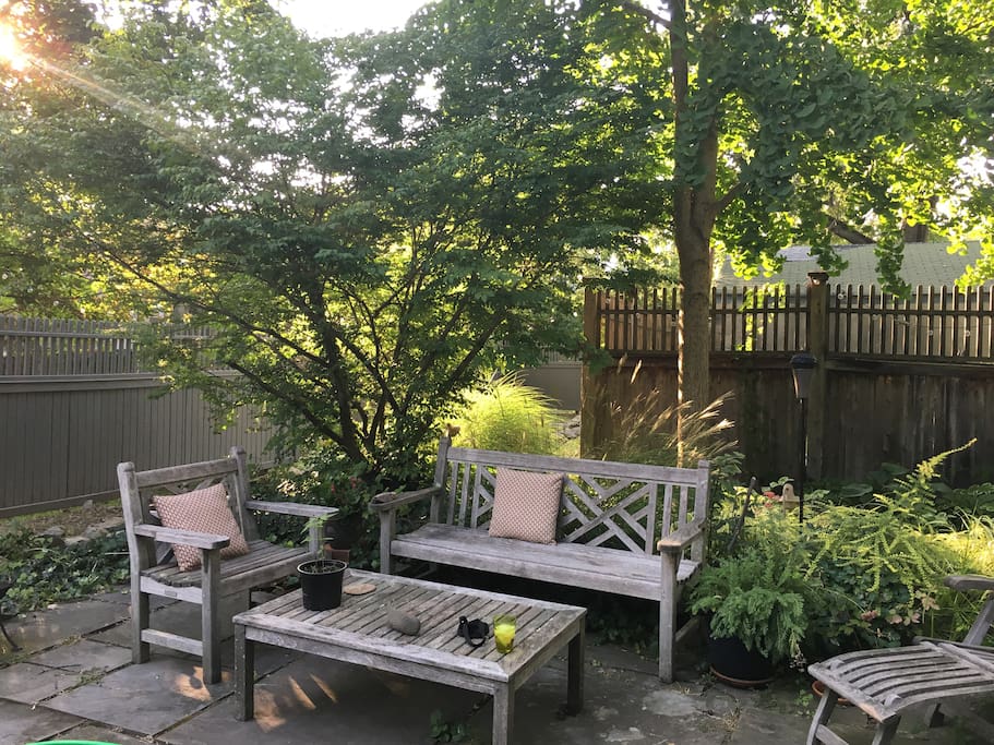 Sit back and relax after a day of hiking, sight seeing and shopping!