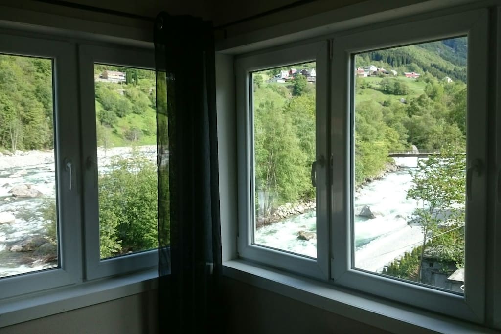 Living room river view
