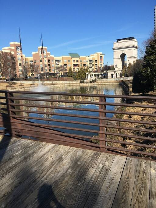 Park 1 block from unit