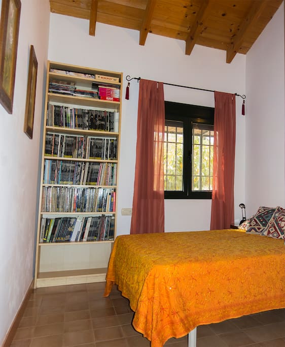 Habitación. Librería.