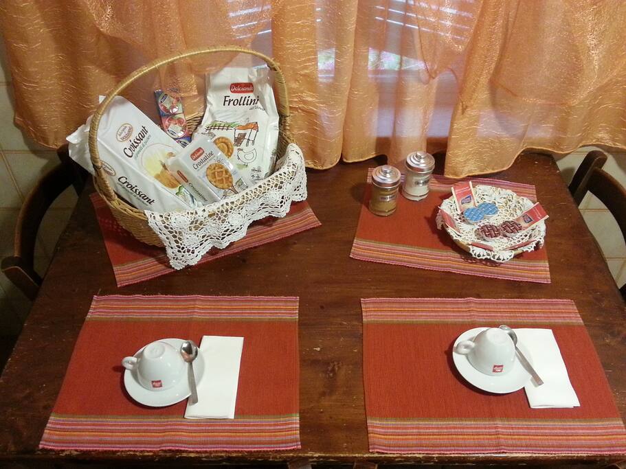 La colazione...