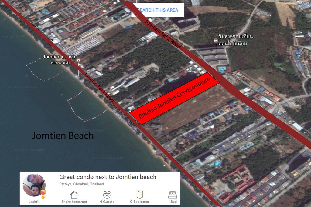Condo's location