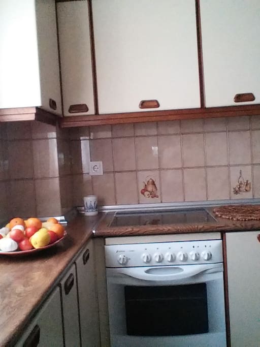 Amplia cocina