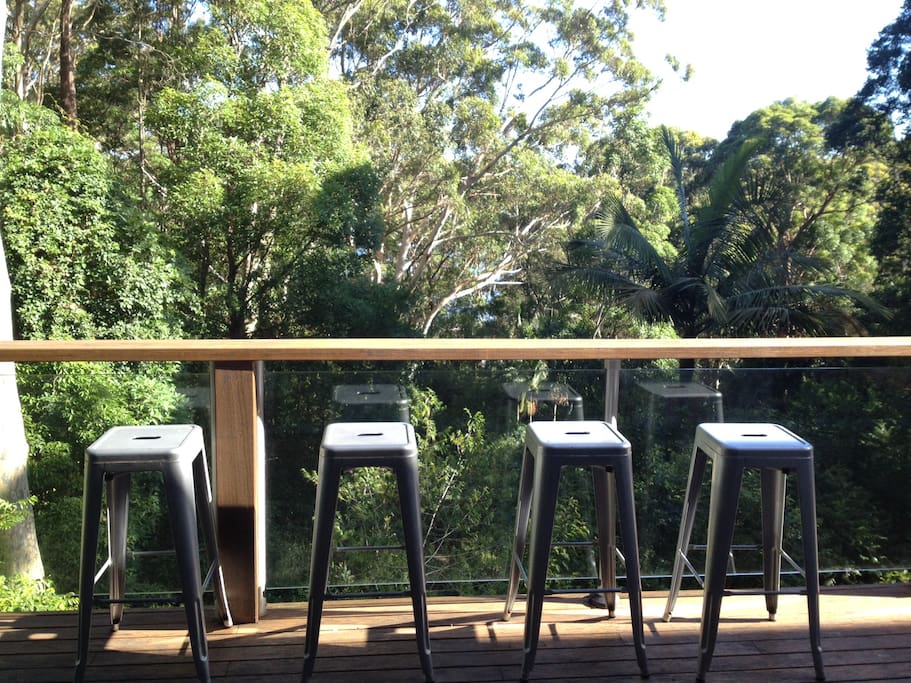 Sit out on the 25m deck, have a drink and take in the view