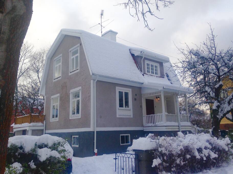 House in Winter