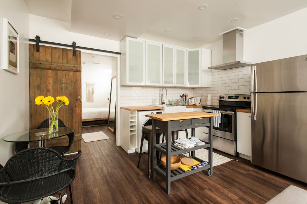 open concept living space