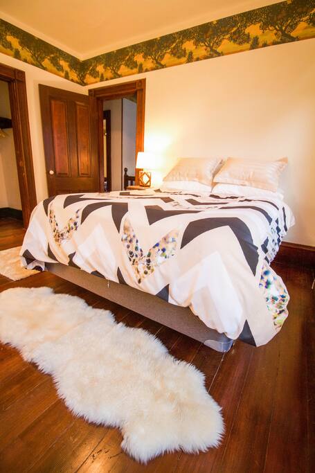 Comfortable Luxury Stearns and Foster Mattress.