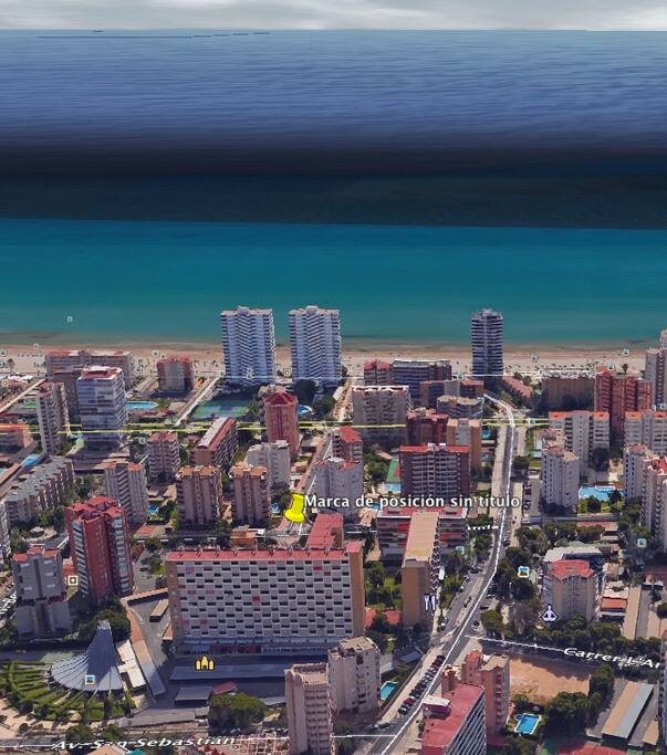 distancia al mar 200m
