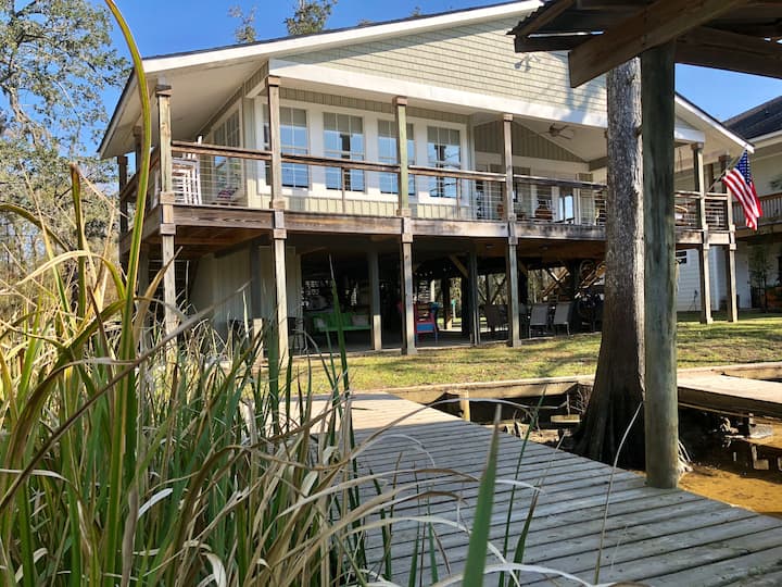 RIVER TIDE riverfront home