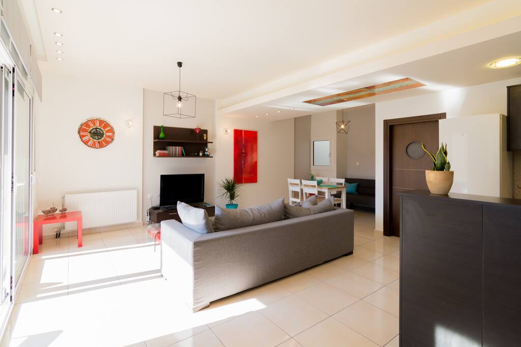 Colorful living room