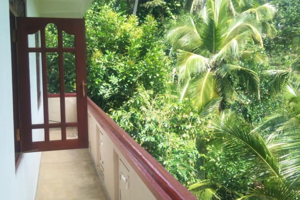 1st floor balcony