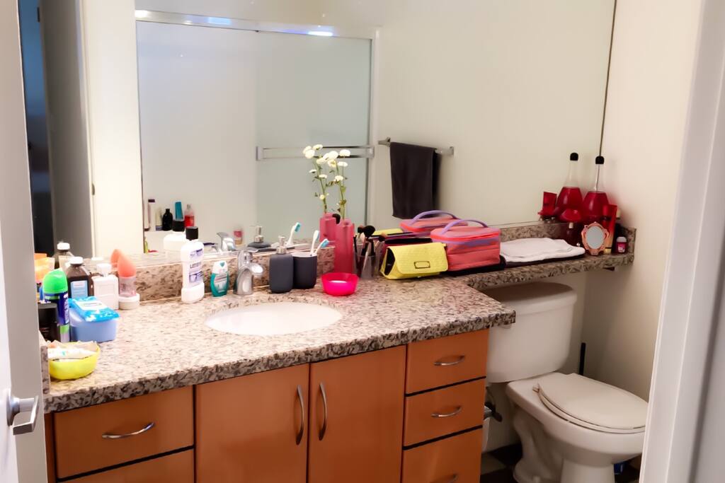 Your private bathroom
