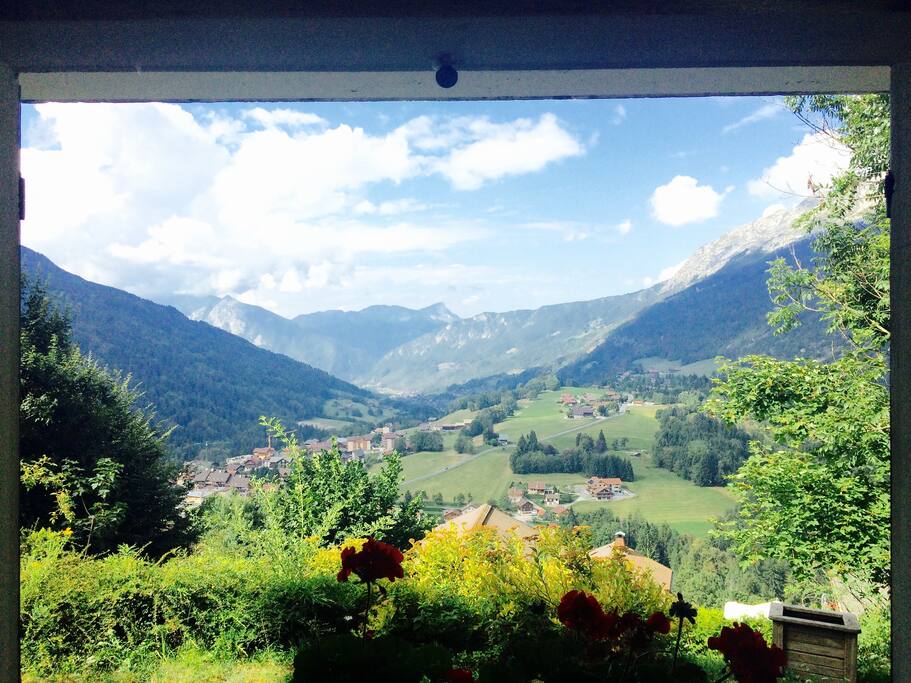 View from the studio windows