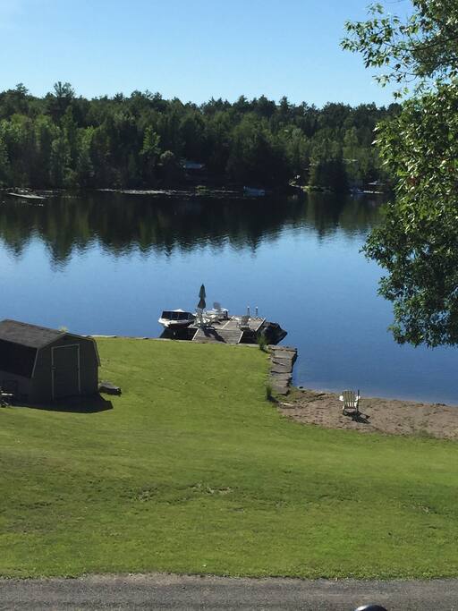 View from the cottage
