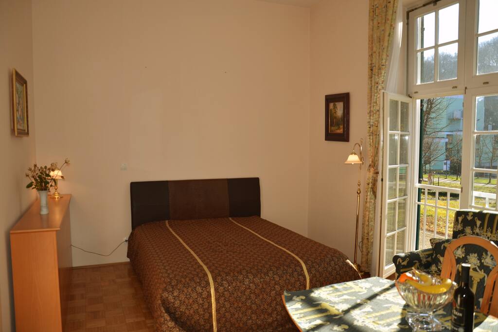 Queen bed(orthopedic mattress)+ additional bed