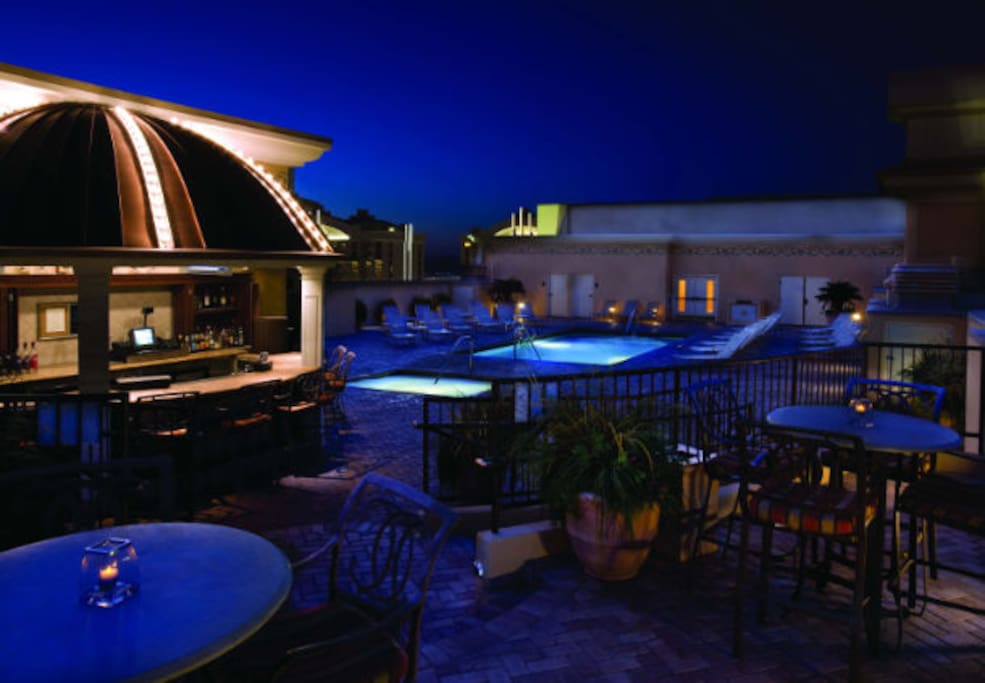 Pool and Skybar