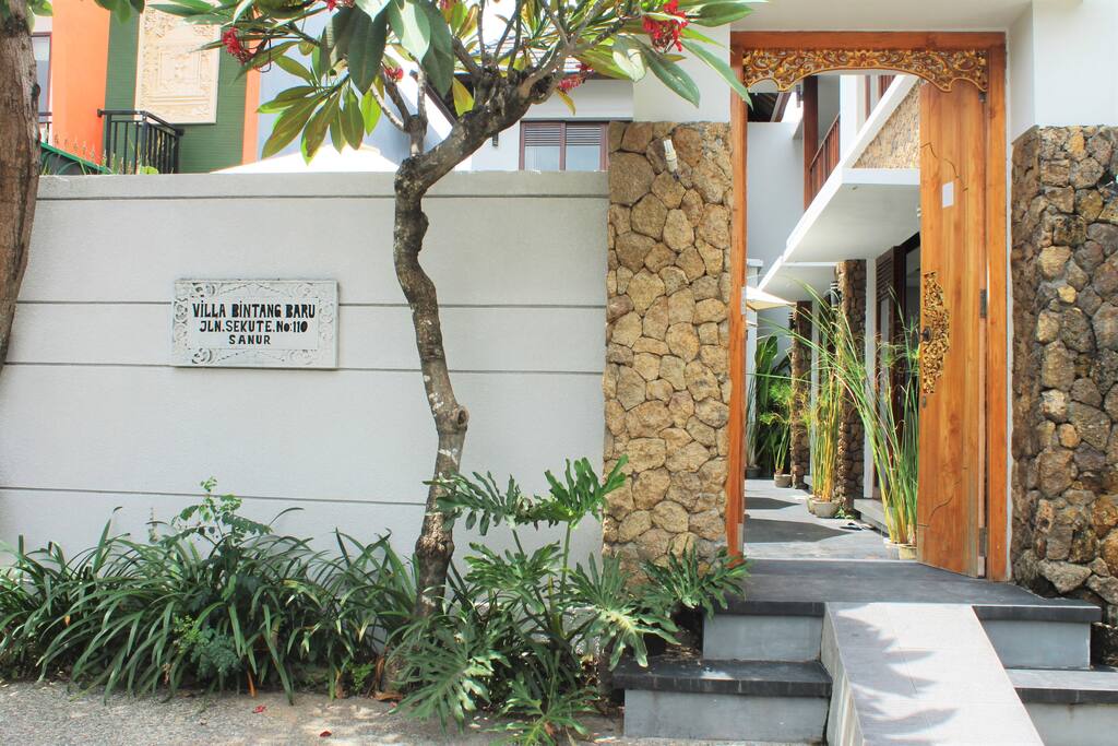 This is our entrance