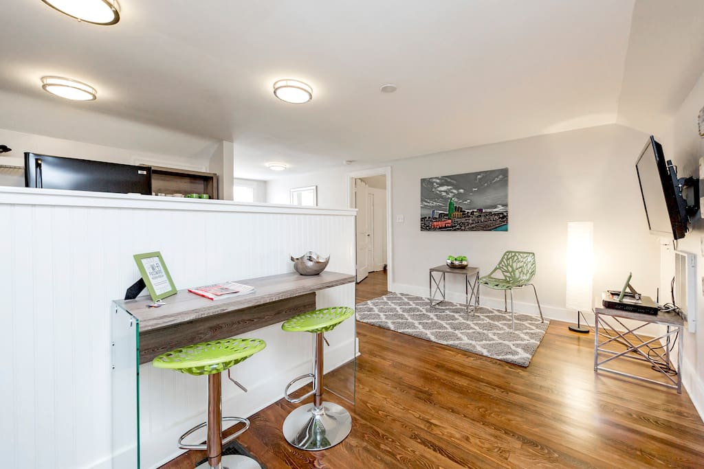 Open Concept with Flatscreen in East Nashville!