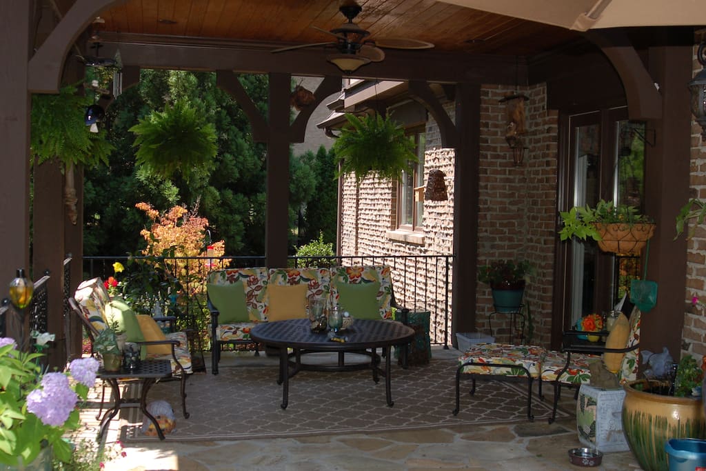 Outside patio