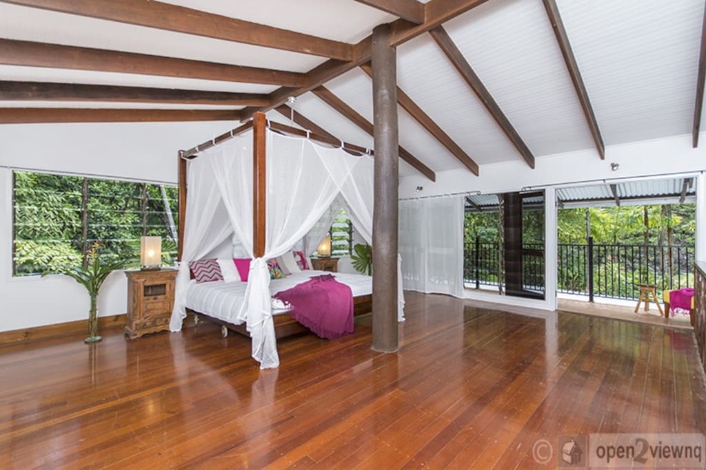 Mountain View Room - the master bedroom
