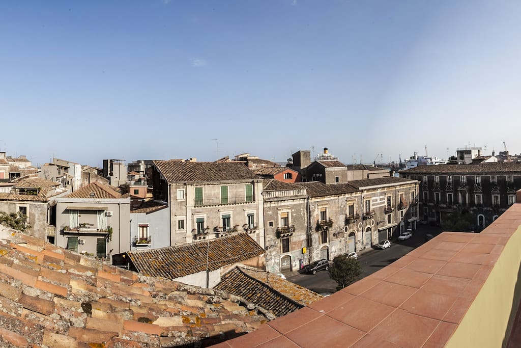 Panoramic view from the terrace